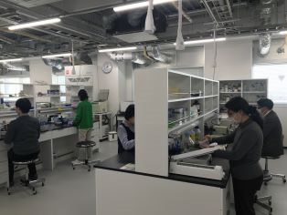 新しい実験室の様子１